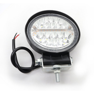 QIDEWIN 4-Inch Round 66W <b>LED</b> <b>Work</b> <b>Light</b> Off-Road Driving Lamp White Yellow <b>Light</b> DC Power - Product Image 5
