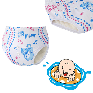 Culotte <span class=keywords><strong>d</strong></span>'<span class=keywords><strong>apprentissage</strong></span> douce pour bébé, culotte <span class=keywords><strong>d</strong></span>'<span class=keywords><strong>apprentissage</strong></span> respirante et imperméable en tissu pour nourrisson, <span class=keywords><strong>sous</strong></span>-vêtement <span class=keywords><strong>d</strong></span>'<span class=keywords><strong>apprentissage</strong></span> écologique pour bébé - Product Image 1