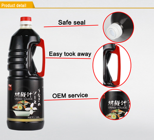 Sauces japonaises <span class=keywords><strong>Kabayaki</strong></span> 1.8L Fûts en plastique <span class=keywords><strong>Sauce</strong></span> Unagi pour supermarchés OEM avec prix d'usine - Product Image 4