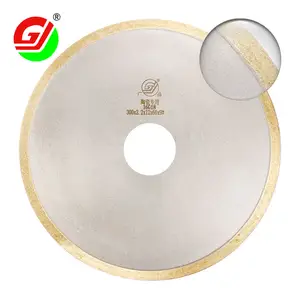 GJ12 Inch 300 Mm Ceramic Porcelain Special Toothless Circular Saw Blade Continuous Edge Diamond Circular Saw Blade