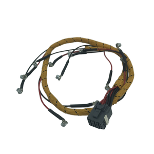 Faisceau de câbles en caoutchouc pour injecteur de carburant, neuf, pour câblage de moteur d'excavatrice C6.4, pièce de rechange avec interrupteur solénoïde - Product Image 1