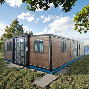 Usine 40Ft 20Ft Luxe Moderne Pliable Extensible Conteneur Maison Camping Chambre Préfabriqué Minuscule Portable Pliant - Product Image 5