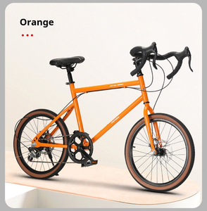 <span class=keywords><strong>Bicicleta</strong></span> de Carretera Ligera de 8 Velocidades con Ruedas de Aleación de <span class=keywords><strong>Aluminio</strong></span>, Manubrio Drop-Bar de 20 Pulgadas, Frenos de Disco, Pedales Ordinarios, Capacidad de Carga de 120 kg - Product Image 3