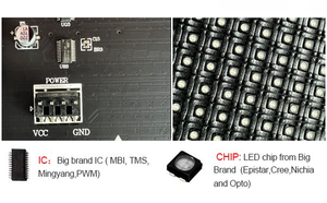 Módulo de pantalla LED <span class=keywords><strong>SMD</strong></span> para interiores P5 1/8 Escaneo para Centro Comercial Animación Ascensor Wayfinding - Product Image 3