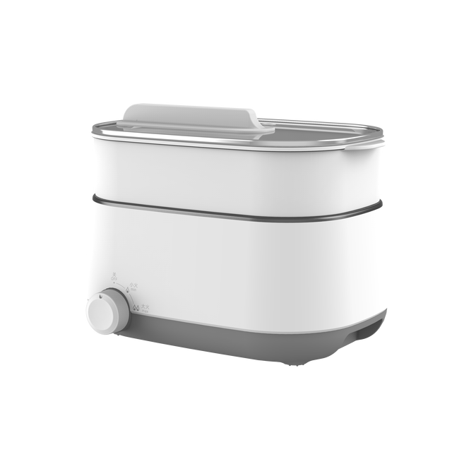 Electric Hot Pot Multifunctional 1.8L Mini Portable Outdoor & Household Cooking Pot Steamer Tempered Glass Lid Non-stick Cooker