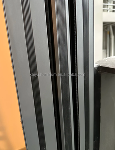 Porte <span class=keywords><strong>coulissante</strong></span> insonorisée de qualité supérieure et fenêtre sur mesure, système de portes et fenêtres en aluminium pour usage résidentiel - Product Image 5