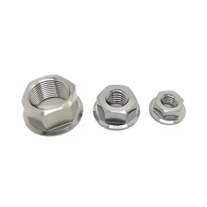 Factory Direct Sale Titanium M3 M5 M7 M8 M10 M12 M14 M18 Nut Cnc Finished