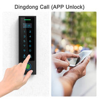 Control de Acceso Inteligente WiFi Tuya con Pantalla OLED Impermeable y Huella Dactilar PST-CFD3, Precio al por Mayor