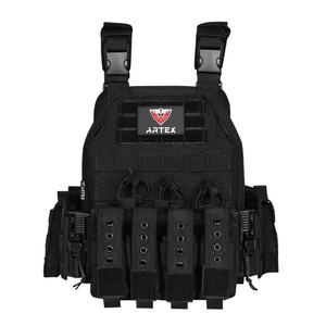 Outdoor <b>Tactical</b> Training <b>Vest</b> Camouflage Plate Carrier Safety Jacket High Density Polyester Body Protection <b>Vest</b> - Product Image 2