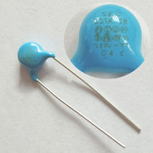 2N2mコンデンサ 300v y1 セラミックコンデンサ 2N2m 300v ac ブルーチップセラミックディスク安全セラミックコンデンサ Y2 - Product Image 4