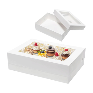 Tùy Chỉnh Kích Thước Màu Mô Hình Bánh Tráng Miệng Bánh Sandwich Pastry Biscuit Bao Bì Hộp Làm bằng Giấy Cho Thực Phẩm Sử Dụng - Product Image 2