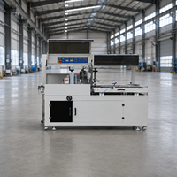 Machine de découpe et de scellage latéral entièrement automatique, machine d'emballage rétractable en film POF pour boîtes, livres, cosmétiques et aliments