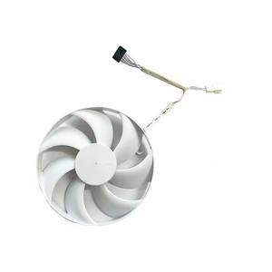 Ventilador de tarjeta gráfica de 105MM T129215BU CF1015U12D DC12V 0.55AMP para <span class=keywords><strong>ASUS</strong></span> <span class=keywords><strong>ROG</strong></span> <span class=keywords><strong>Strix</strong></span> <span class=keywords><strong>GeForce</strong></span> <span class=keywords><strong>RTX</strong></span> <span class=keywords><strong>4080</strong></span> <span class=keywords><strong>RTX</strong></span> 4090 versión OC blanca refrigeración - Product Image 4