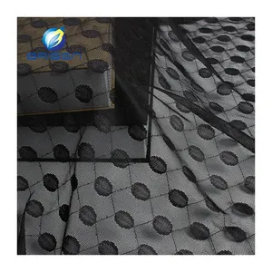 <span class=keywords><strong>BRISEN</strong></span> Wasserdichter Atmungsaktiver 100% Polyester Tüllstoff Schwarz Weich Gestrickt Sehr Leicht Mengenpreis - Product Image 1