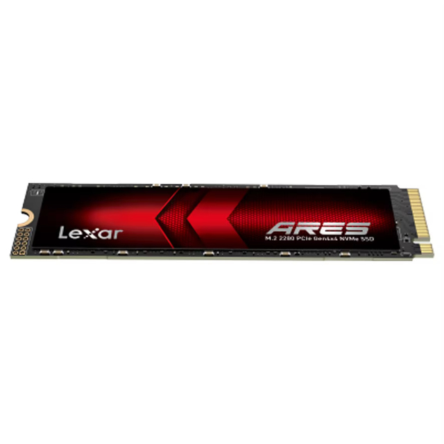Original Lexar ARES SSD 512GB Hard Drive PCIe 4.0x4 SSD NVMe M.2 2280 1TB 2TB 4TB Solid State Drives for PS5 Laptop PC