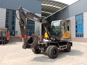 JG80S escavatore agricolo escavatore gommato economico su ruote in vendita - Product Image 3