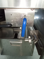 Pompa Filter Oli PFE-800 Mesin Penggoreng Ayam KFC Broaster Dengan Panel Komputer Dari Pabrik Cina Harga Pabrik