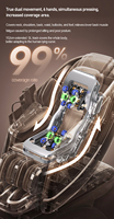 Sillón de Masaje Corporal Completo 6D con Certificación CE ODM, Gravedad Cero, Control por Voz, Bluetooth, Calefacción, Monitoreo de Salud, Reclinable Eléctrico