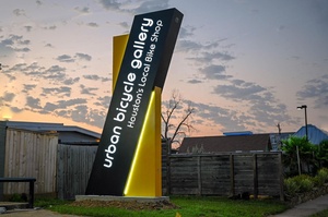 Chất lượng cao 3D chiếu sáng pylon dấu hiệu thép không gỉ/Nhôm wayfinding quảng cáo ánh sáng Hộp - Product Image 5