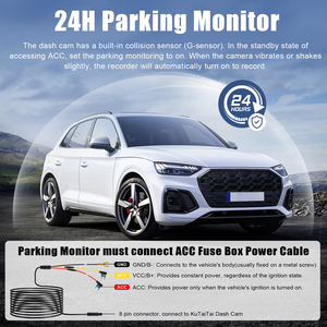 Factory Wholesale 4k Dashcam <strong>Car</strong> Accessories 4K <strong>Car</strong> Recorder <strong>Car</strong> <strong>Black</strong> <strong>Box</strong> Camera <strong>Dvr</strong> for Audi 2019-2024 - Product Image 5