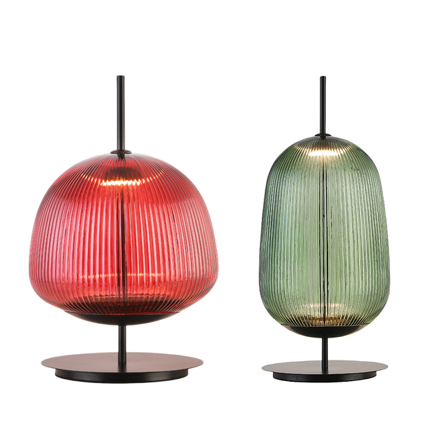 Hotel Bedroom Restaurant Nordic Table Lamp Luxury Modern Stained Glass Table Lamp