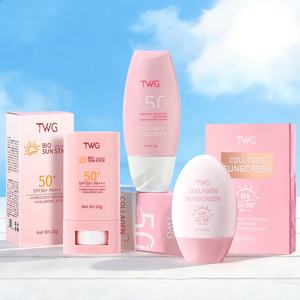 Crème <span class=keywords><strong>solaire</strong></span> au collagène TWG RTS <span class=keywords><strong>SPF</strong></span> <span class=keywords><strong>50</strong></span> PA+++ imperméable, hydratante, blanchissante, stick <span class=keywords><strong>solaire</strong></span>, protection UV, crème <span class=keywords><strong>solaire</strong></span> au collagène - Product Image 1