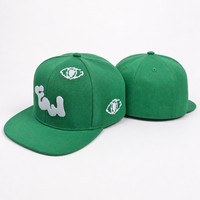 Topi Baseball Snapback Gorras Bordir Desain Baru yang Dapat Disesuaikan, Model Hip Hop untuk Pria