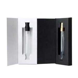 <b>Empty</b> Mini Sample 2Ml 3Ml 5Ml 10Ml Tester Clear Glass Pump Spray Bottle Vials for Pocket Perfume With Paper <b>Box</b> Packaging - Product Image 5