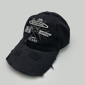 Nuovo Arrivo Cappellino Snapback in Cotone a 6 Pannelli con Logo Personalizzato, Ricamato, Effetto Invecchiato, Impermeabile, per Sport all'Aperto - Product Image 2