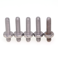 Custom M2 M3 M4 M5 Stainless Steel and Carbon Steel Zinc Nickel Plating Outer Hexagonal Double Threaded Fasteners Screw Bolts
