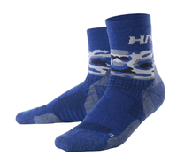 Chaussettes respirantes en laine mérinos rayées pour hommes et femmes HAK pour les sports d'hiver en plein air, randonnée, cyclisme, camping, ski