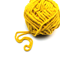 Factory Direct Selling Crochet Fancy Yarn Thick Chenille Yarn for Knitting Crocheting