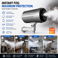 Máquina de Humo de Seguridad Inteligente Tuya de Alta Velocidad, Sistema de Nebulización Antirrobo, Respuesta Rápida en 1 Segundo, Generador de Humo No Tóxico