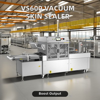 VS680 DAJIANG Automático Fruta Carne Arroz Alimentos Piel Embalaje Sellador Máquinas Termo Formación Máquina de Envasado al Vacío 3 Meses Madera