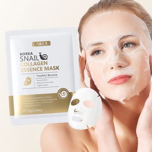 LAlKOU Masque facial à l'essence d'escargot de Corée pour nourrir et resserrer la peau Masque facial humain Marque privée OEM - Product Image 1