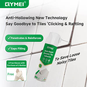 Adhesivo para reparación de agujeros en azulejos de cerámica, mortero de unión fuerte para fijación de azulejos de cerámica, azulejos de piedra, flexible e impermeable - Product Image 3