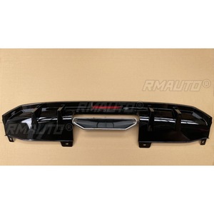 For Honda Civic 10th Combustion Edition 2016-2020 <b>Car</b> Rear Bumper Lip Splitter <b>Diffuser</b> Body Kit Rear Tail Throat Liner Trim - Product Image 4