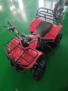 Mini moto tout-terrain à essence <span class=keywords><strong>50CC</strong></span> monocylindre, Pocket Bike avec frein à disque double avant, pneu 4.10-6, poids net 40 kg - Product Image 3