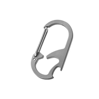 Porte-clés de voiture en alliage de titane PioneerEDC, ouvre-bouteille multifonctionnel pour la randonnée en plein air, cadeau créatif, accessoires de porte-clés EDC