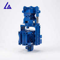 Pileuse hydraulique à prise latérale certifiée CE pour la protection des pentes, les murs de soutènement et la construction routière, compatible avec PC200