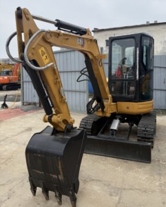 Mini-excavatrice d'occasion CAT303E CAT303.5E CAT304 CAT305E, 98% neuve, petite machine de 3, 3,5, 4 et 5 tonnes, conforme EPA, en stock. - Product Image 2