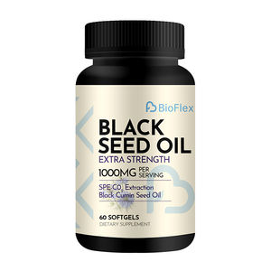 Bioflex Groothandel Bulk Oem Private Label Biologische <span class=keywords><strong>1000Mg</strong></span> Zwarte Komijnzaadolie Softgels Capsules Voedingssupplementen - Product Image 1