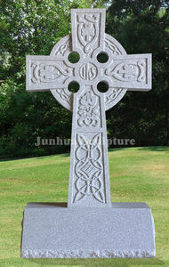 หินแกรนิตสูงที่กำหนดเองอนุสรณ์หลุมฝังศพหินเซลติกข้ามอนุสาวรีย์และหลุมฝังศพขายส่ง - Product Image 5