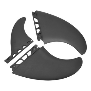 Ensemble de 3 ailerons de <span class=keywords><strong>surf</strong></span> flexibles, stables, légers et durables en PVC pour planches de <span class=keywords><strong>surf</strong></span> gonflables et longboards - Product Image 6