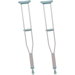 Stampelle Ascellari per Adulti (x2 unità), Stampelle Regolabili in Alluminio PEPE - Product Image 4
