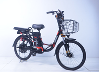 Vélo Électrique Urbain Double Siège pour Adultes de Haute Qualité – Vélo de Banlieue Électrique – Offre Spéciale