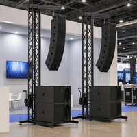 Soporte de Elevación Portátil de Aluminio para Altavoces Line Array con Certificación TUV, Sistema de Polipasto Manual para Conciertos al Aire Libre