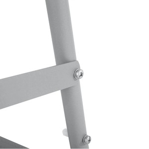 Escalera <span class=keywords><strong>para</strong></span> Piscina de 4 Peldaños, Hierro Galvanizado Q235, 1.97 m de Altura, Barra de Acceso <span class=keywords><strong>para</strong></span> Piscina Elevada - Product Image 4