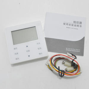 Controlador con Cable para Aire Acondicionado Central Midea KJR-90W/BK, Pantalla Táctil, Panel de Control para Aire Acondicionado Multi-Split sin Ductos - Product Image 1