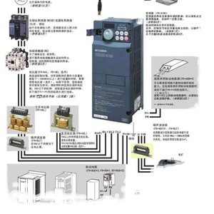 Convertidor de Frecuencia Mitsubishi FR-A740-3.7K-CHT 400V Trifásico con Control Vectorial IP20 - Product Image 4
